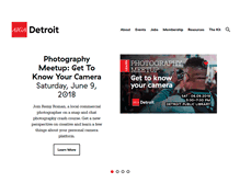 Tablet Screenshot of detroit.aiga.org