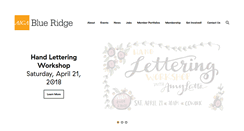 Desktop Screenshot of blueridge.aiga.org