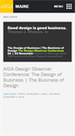Mobile Screenshot of maine.aiga.org