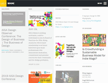 Tablet Screenshot of maine.aiga.org